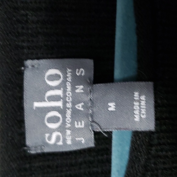 Soho NY&Co. Black Sweater - Picture 3 of 4
